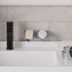 Металлическая подвесная мыльница TEMPACHE на стену для ванной, 17 см x 13 см, серебро 1 шт.