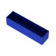 Кашпо металлическое TEMPACHE 100х25х25 см, 62,5 л, синие