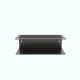 Настенная металлическая полочка для ванной комнаты "Simple" TEMPACHE из нержавеющей стали, 20х6,5х10 см, черная