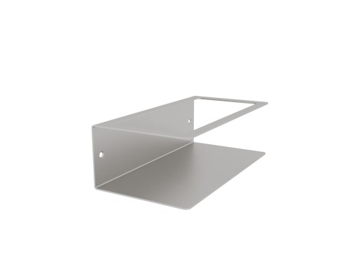 Настенная металлическая полочка для ванной комнаты "Simple" TEMPACHE из шлифованной нержавеющей стали, 20х6,5х10 см