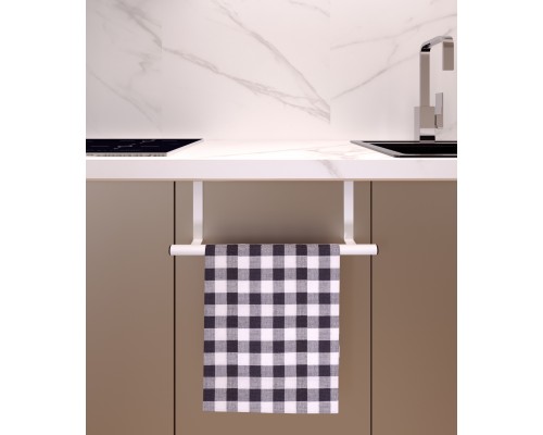 Кухонный держатель для полотенец из нержавеющей стали, полотенцедержатель, держатель для хранения, 1 шт., белый