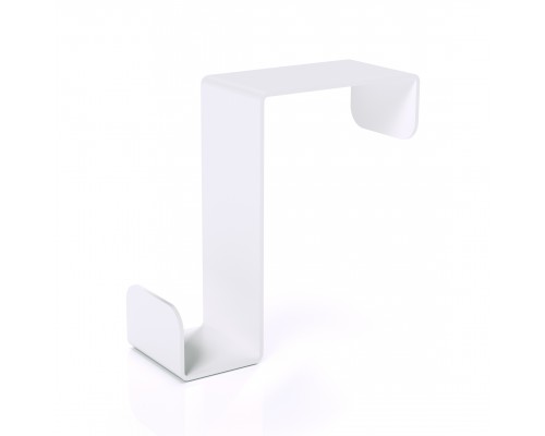 Двусторонние универсальные крючки на шкаф, дверь, комод TEMPACHE для спальни и ванной из нержавеющей стали набор, 6 шт., 2,5см x 6см x 6см, белые