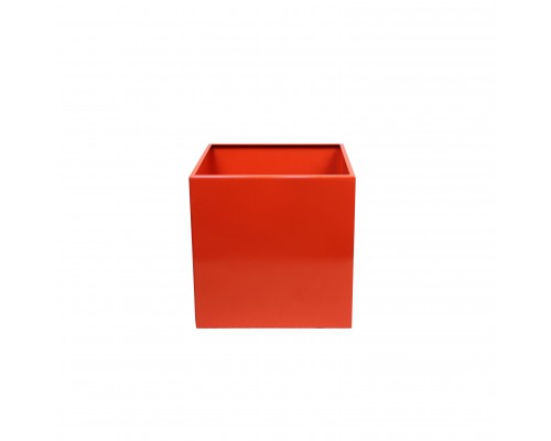 Кашпо металлическое TEMPACHE 15х15х15 см, 3.3 л, красный