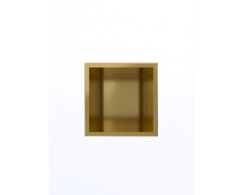 Кашпо металлическое TEMPACHE 15х15х15 см, 3.3 л, золото